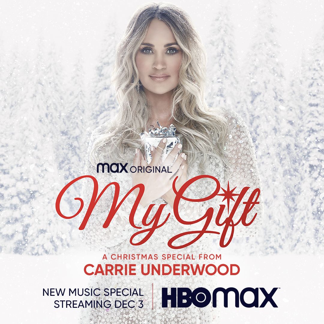 HBO Max Debuts Official Trailer for Max Original “My Gift: A Christmas Special From Carrie Underwood” Premiering Dec. 3