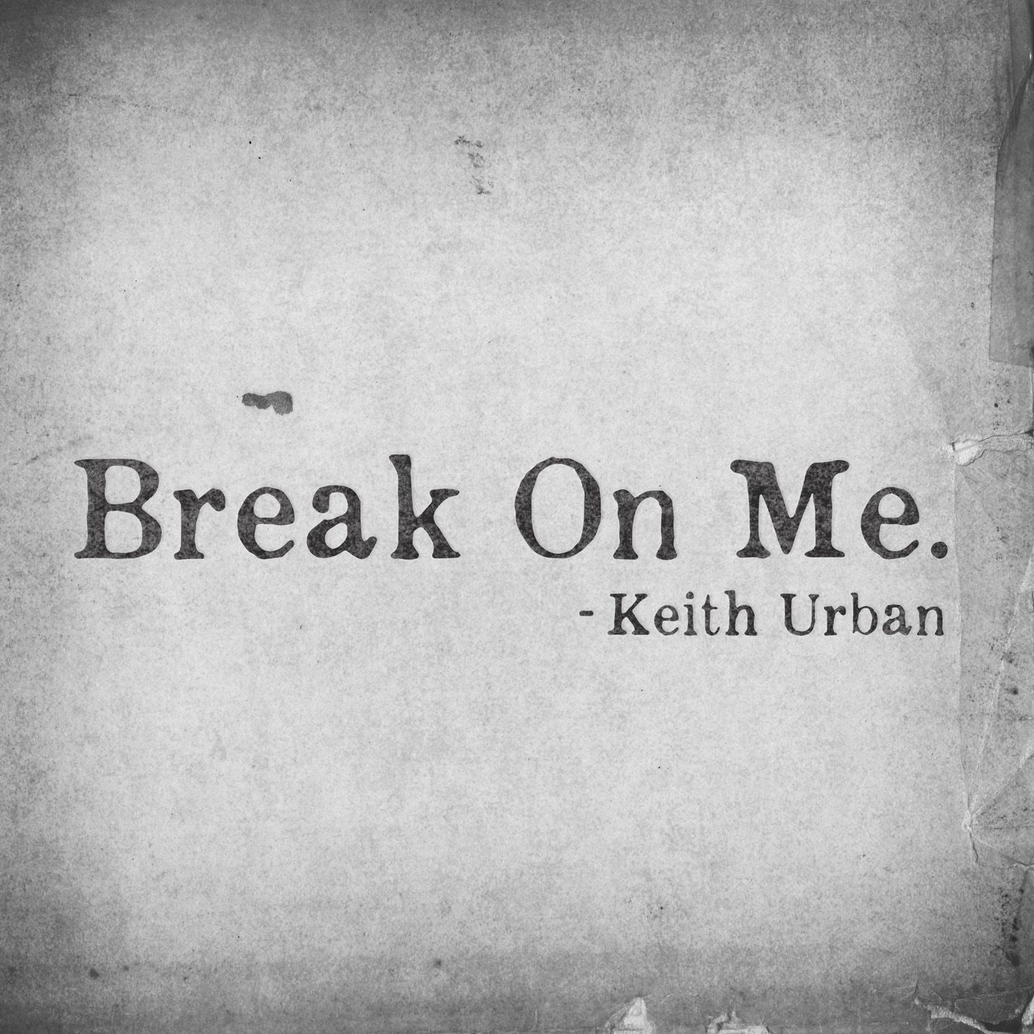 KEITH URBAN REVEALS NEW SINGLE TO FANS