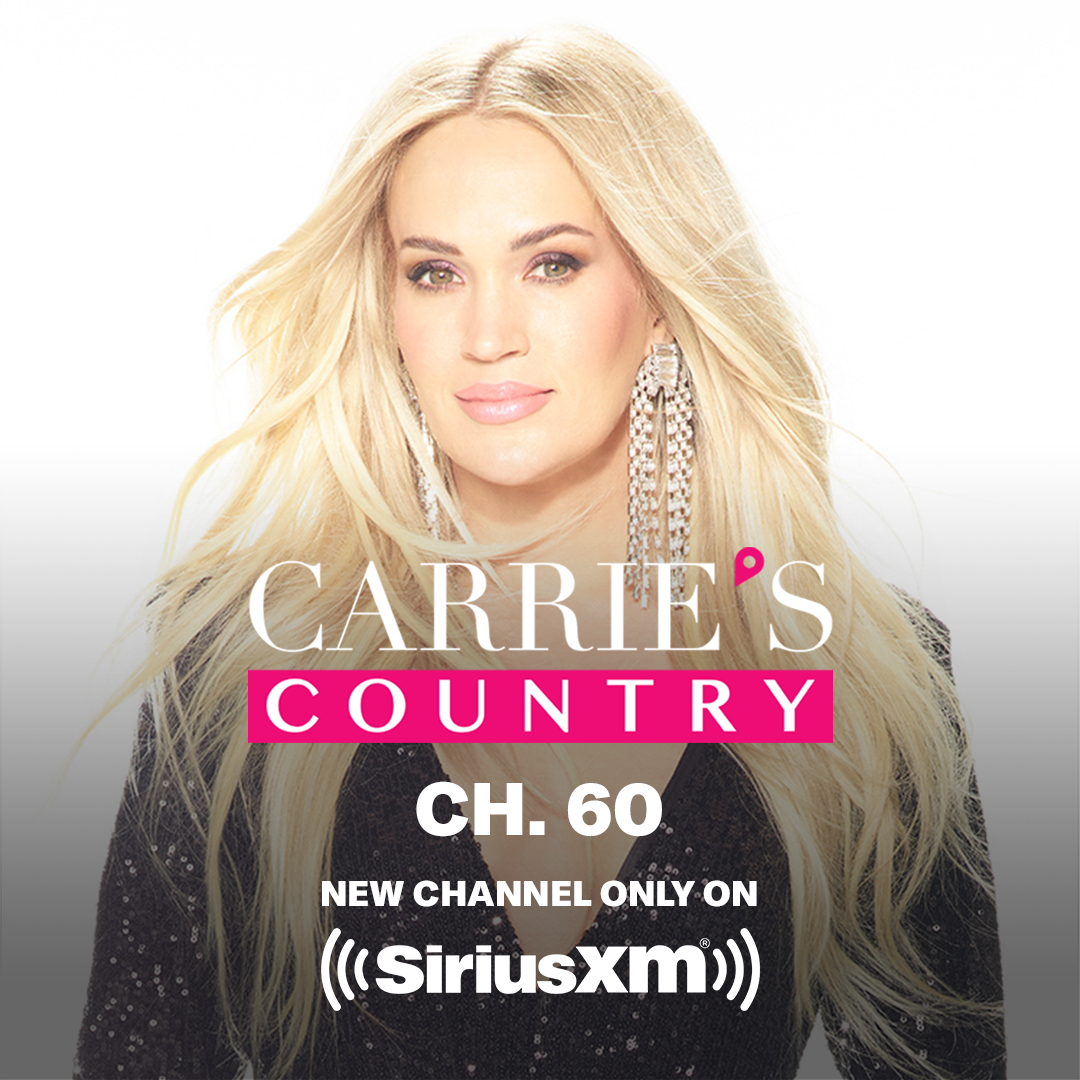 Carrie Underwood’s Exclusive SiriusXM Channel To Launch on Friday, June 9 