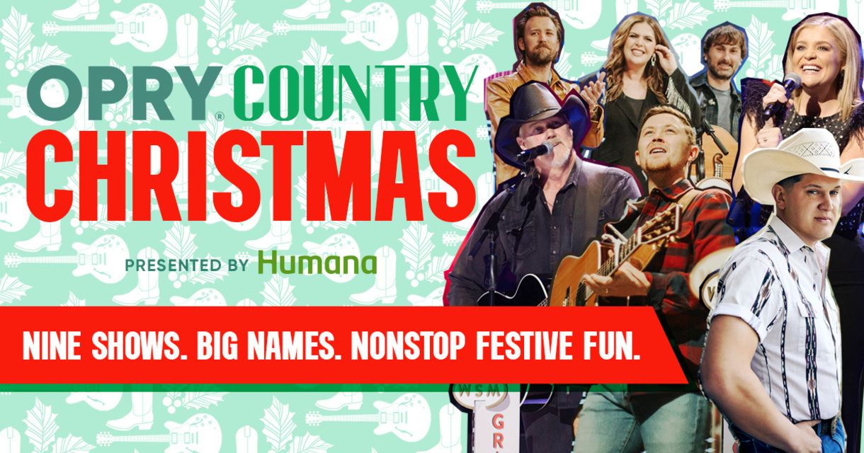 Opry Member-Elect Jon Pardi Kicks Off Nashville’s Favorite Holiday Tradition OPRY COUNTRY CHRISTMAS – NOV 26