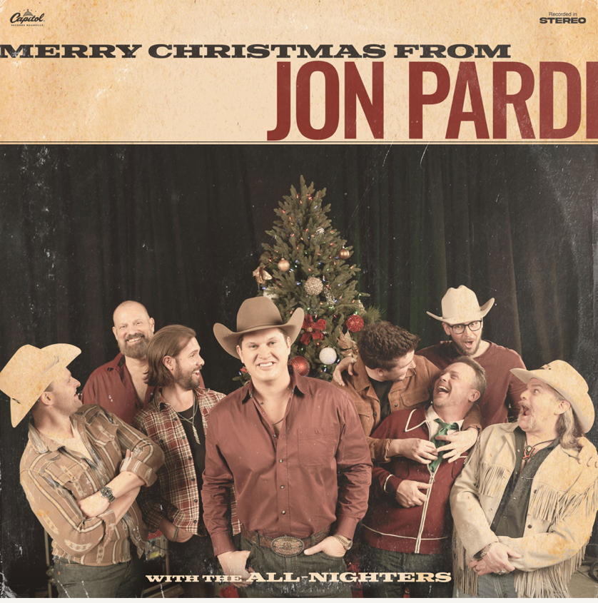 Jon Pardi Reveals Track List for MERRY CHRISTMAS FROM JON PARDI – Out this Friday, Oct. 27