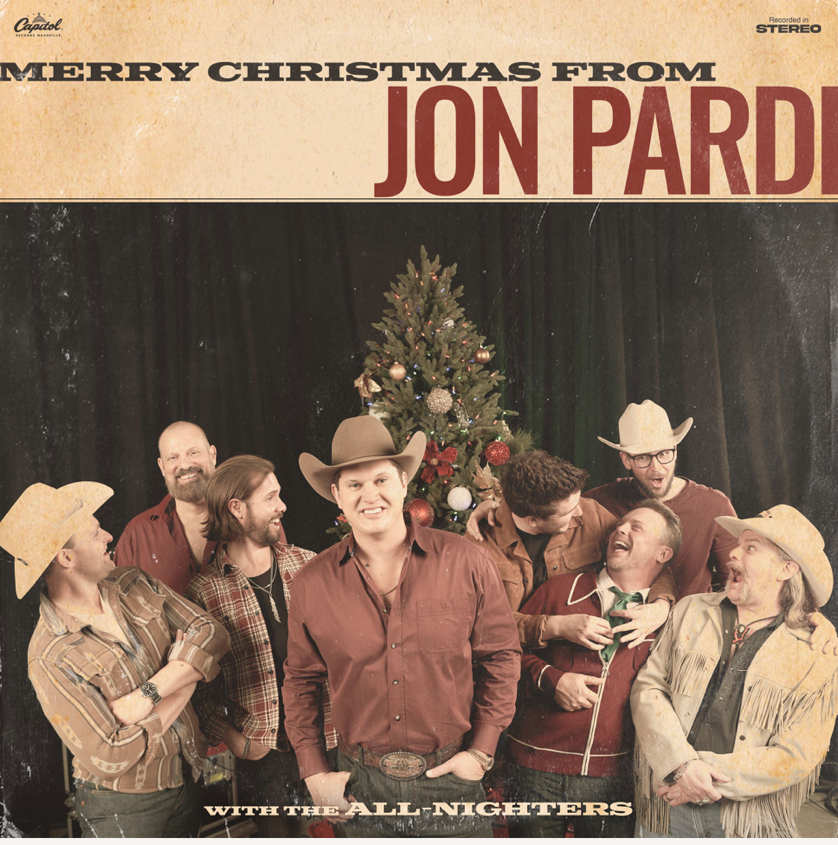 Jon Pardi Reveals Track List for 'Merry Christmas From Jon Pardi