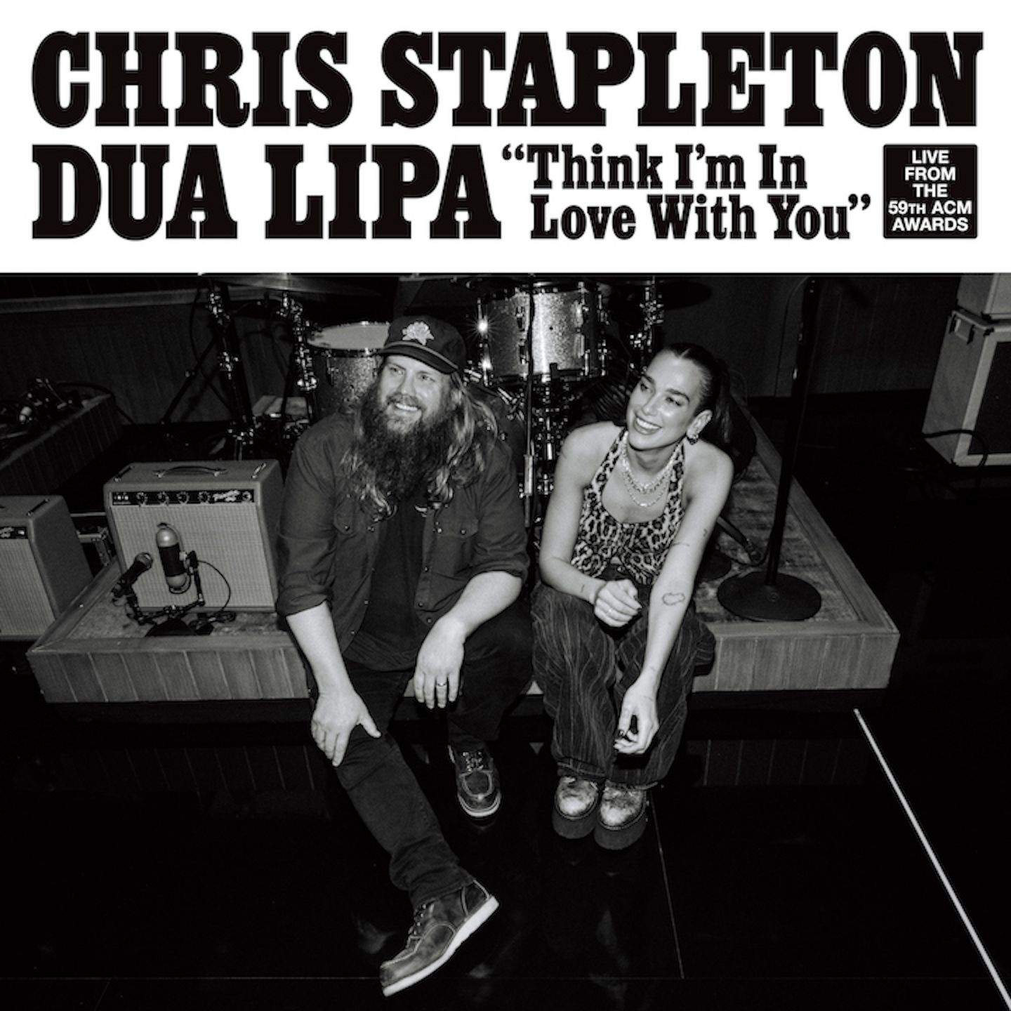 CHRIS STAPLETON & DUA LIPA RELEASE “THINK I’M IN LOVE WITH YOU (LIVE FROM THE 59TH ACM AWARDS)”