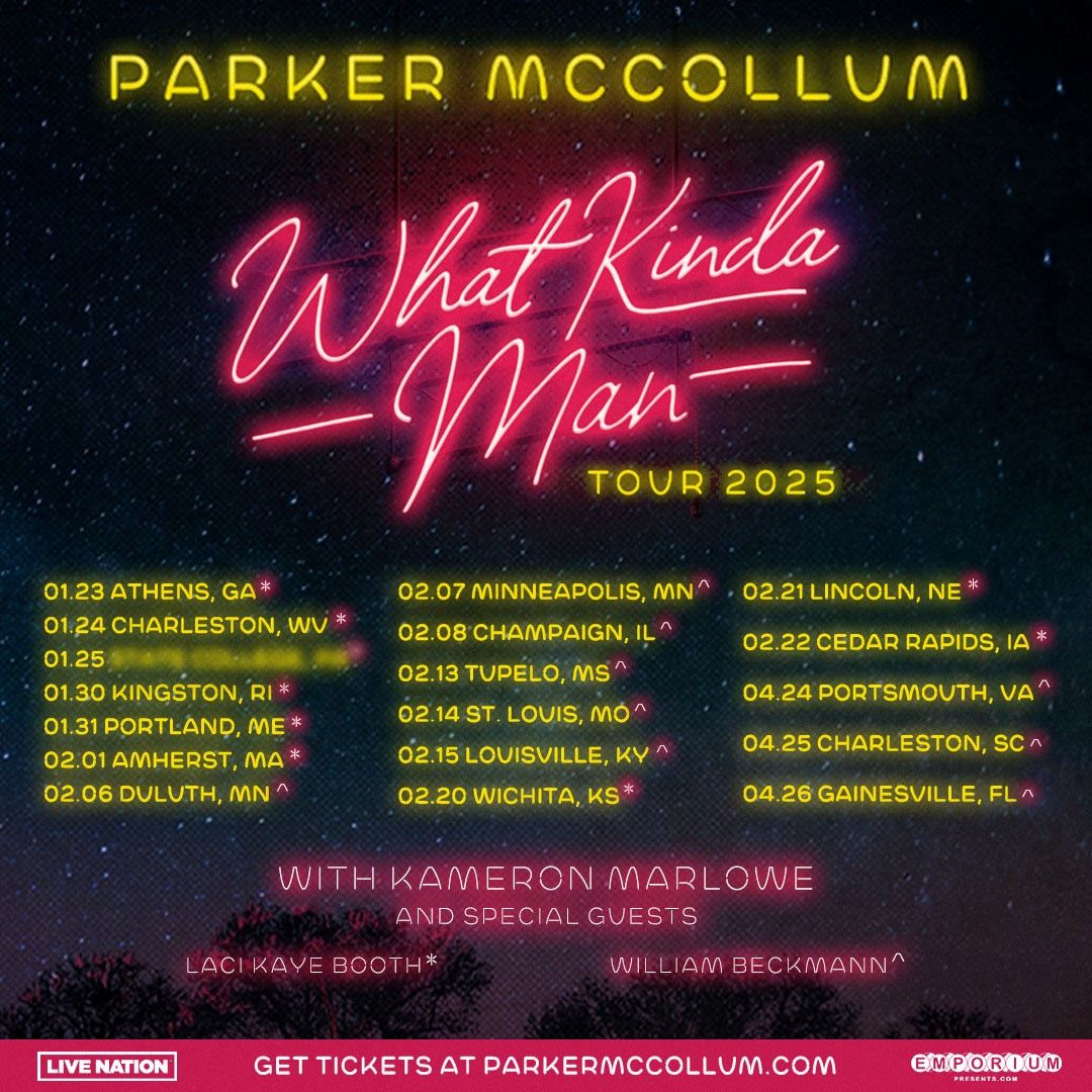 Parker McCollum Announces 2025 Dates for 