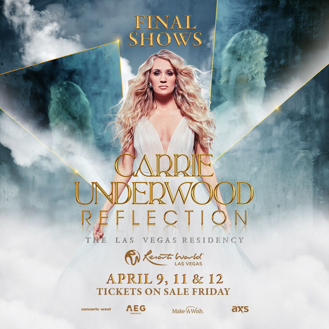 CARRIE UNDERWOOD ANNOUNCES THE FINAL PERFORMANCES OF HER CRITICALLY ACCLAIMED PRODUCTION